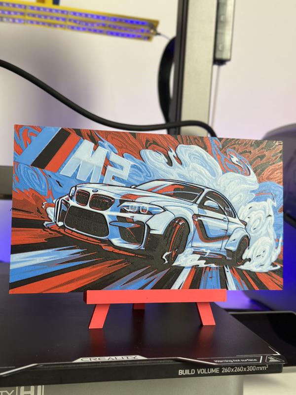 BMW Decorative paintings