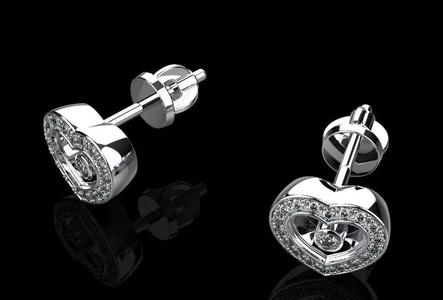 Heart Earrings 11328