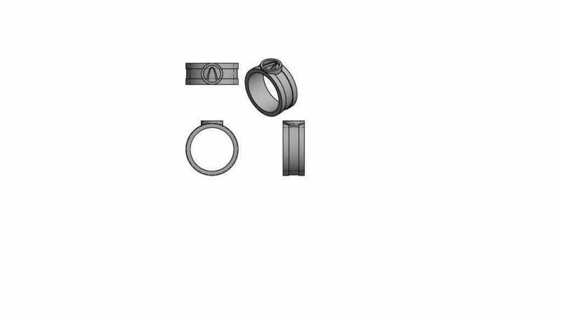 Borderlands Vault Symbol Ring