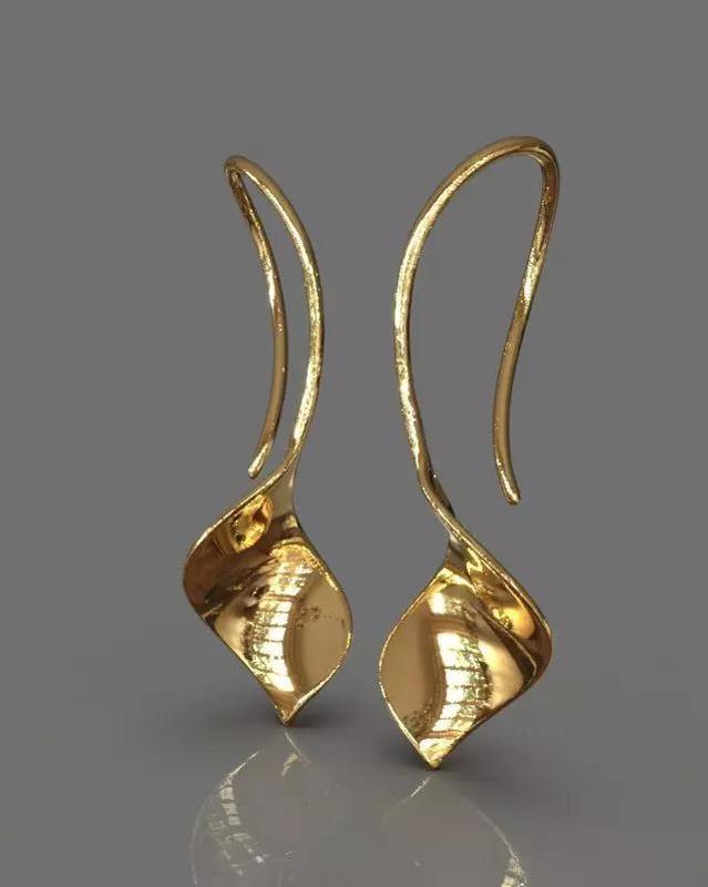 Light fashion earrings