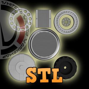 Star Wars Greeblie Pack #1 Prop STL - 3D print Files