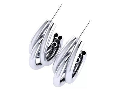 hoop earrings