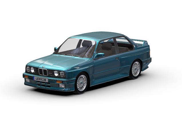 Bmw e30 - IN SEPARATE PRINTABLE PARTS