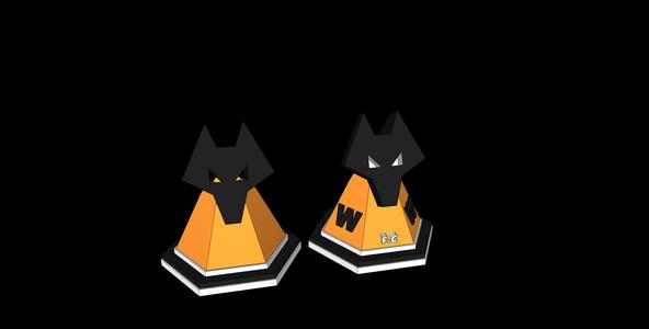 Wolves, Wolverhampton Wanderers Trophy statue thing