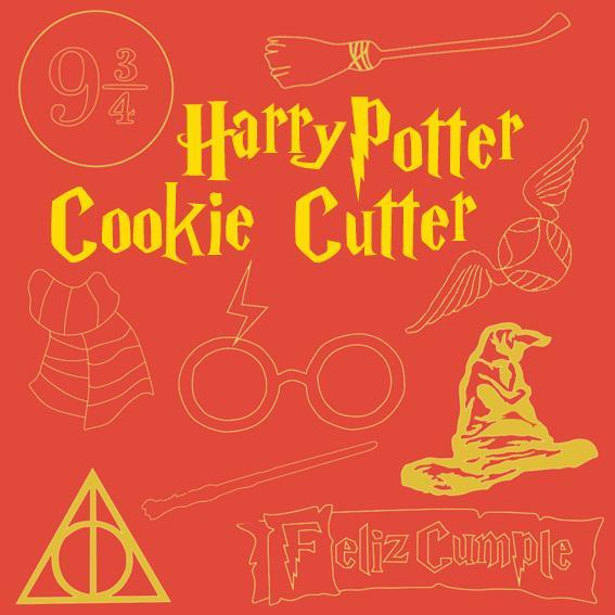 HARRY POTTER - COOKIE CUTTER - 27 cutters