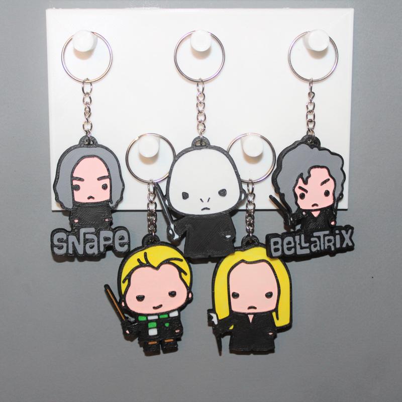 5 Harry Potter Keychains 4