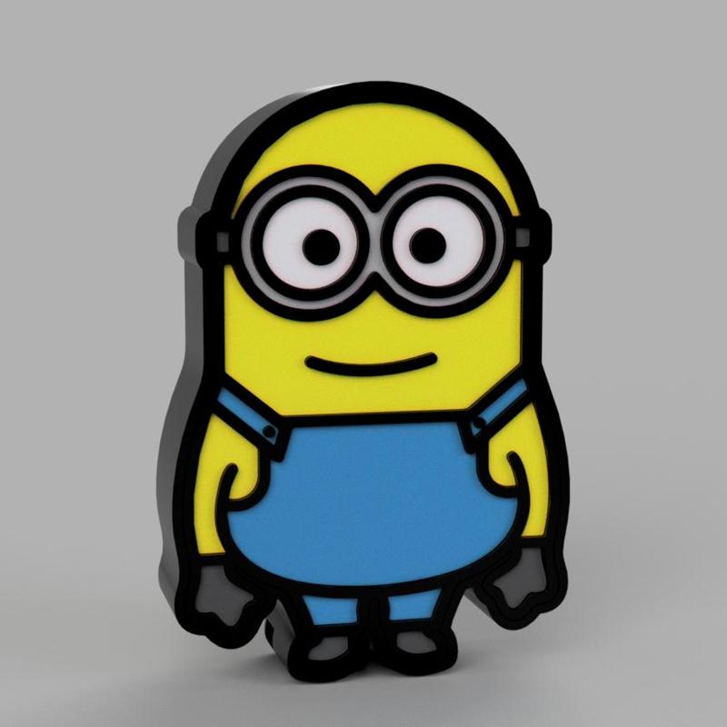 LED PICTURE "MINION" - SIGN - LED POSTER