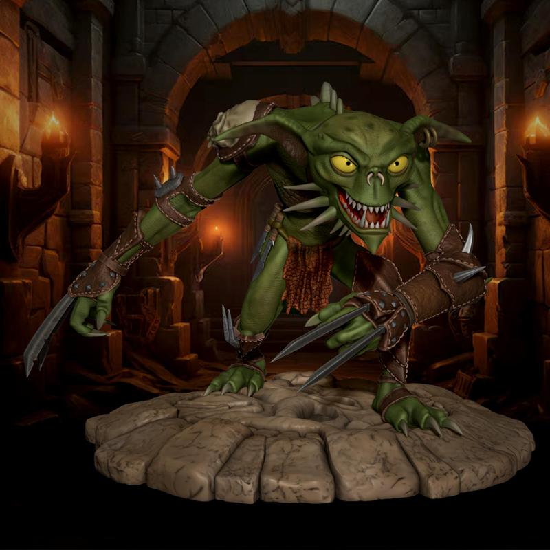 Overlord 2007 Green Minion Customizable