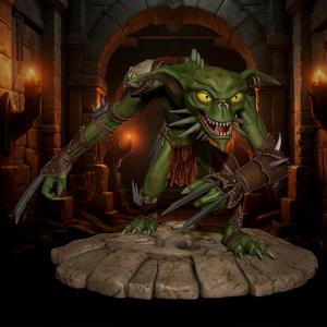 Overlord 2007 Green Minion Customizable