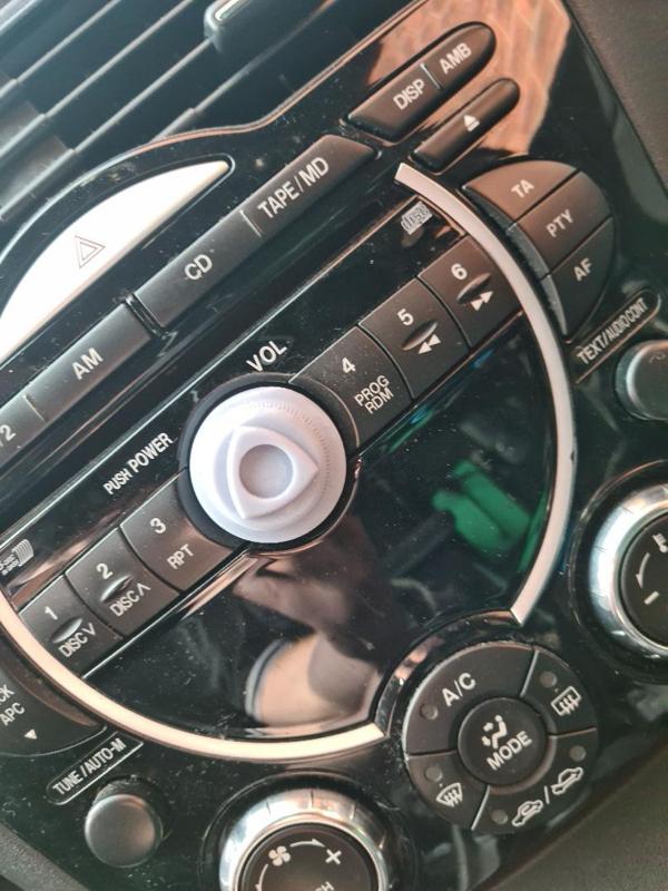 Mazda RX8 S1 Rotor Radio Knob