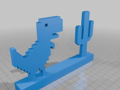 Dino Game Champ Trophy