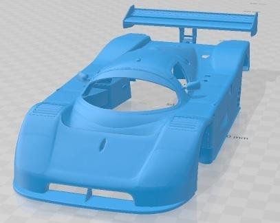 Sauber Mercedes C9 GT 1989 Printable Body Car