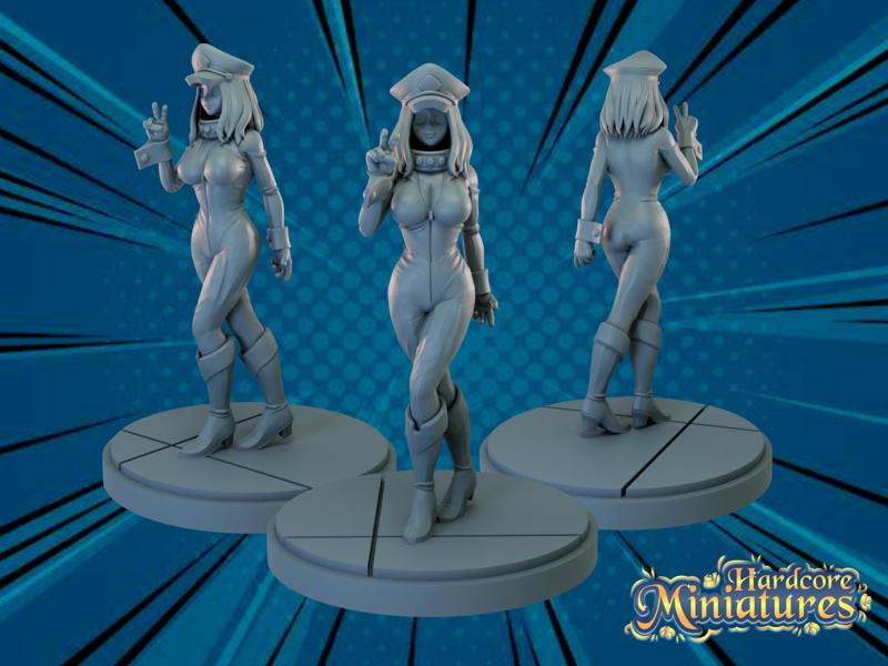 MARVEL CRISIS PROTOCOL CAMMIE PRESUPPORTED INCLUDED