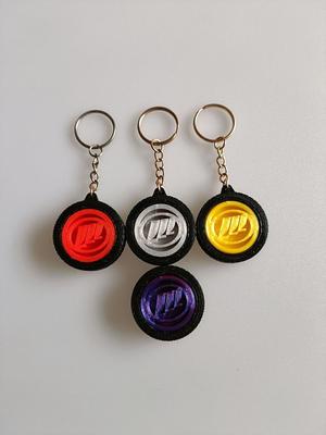 Lifan Gyroscope Tire Keychain – Rotating Logo