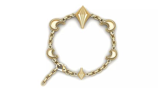 Women Fashion Bracelets 3d printable Model