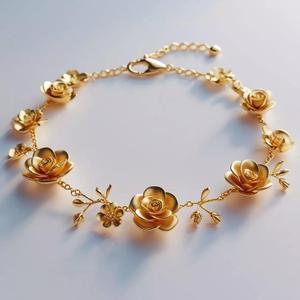 Golden Blossom Bracel