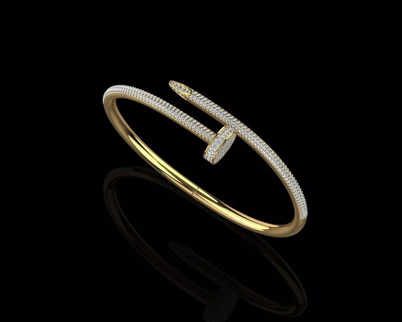 Juste un clou Bracelet 19 Size Full Diamonds N208