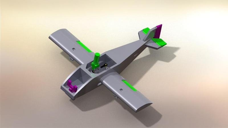 maquette avion pedagogique