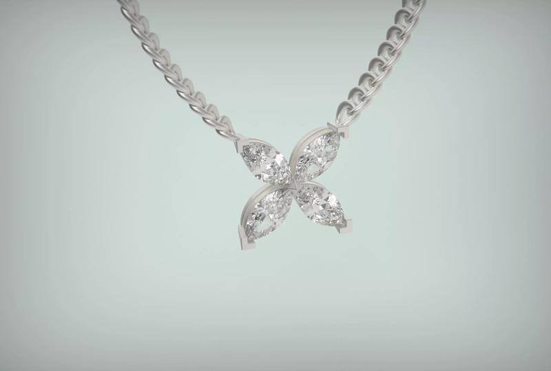 Classic butterfly pendant