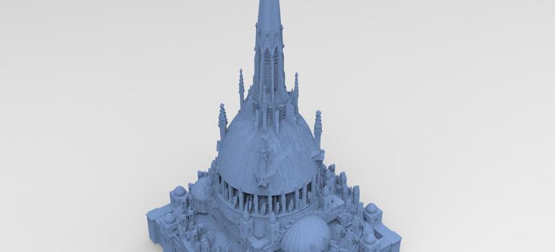 Desert Persian Fortress Tower 3