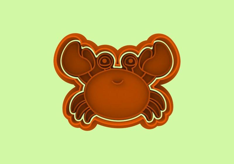 CRAB CUTTER AND STAMP