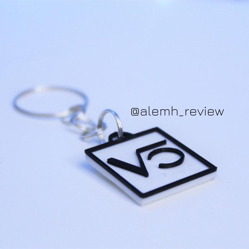 VETTEL LOGO KEYCHAIN