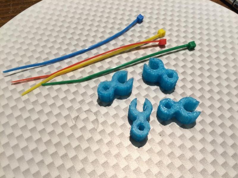 Filament clip for Micro3D - Improved!