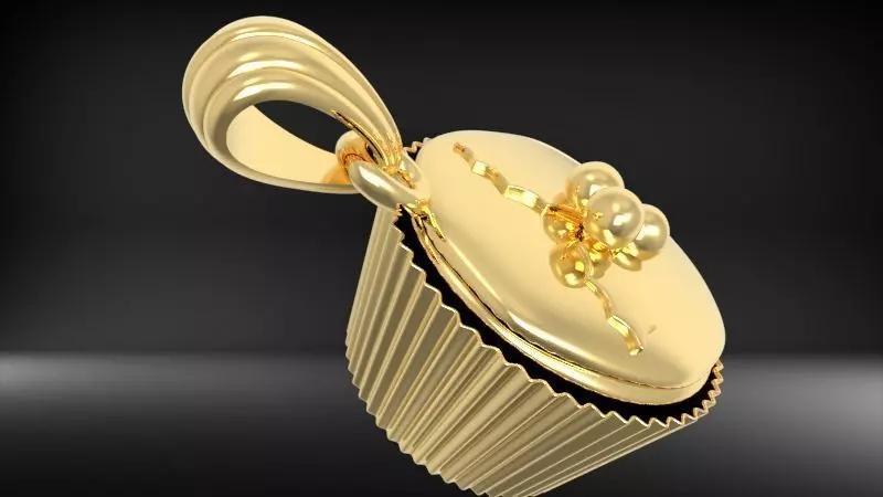 CUPCAKE PENDANT