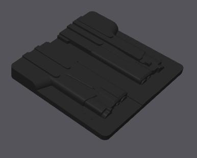 Glock 29/30 + PL-Mini 2 Holster Vac Press Mold