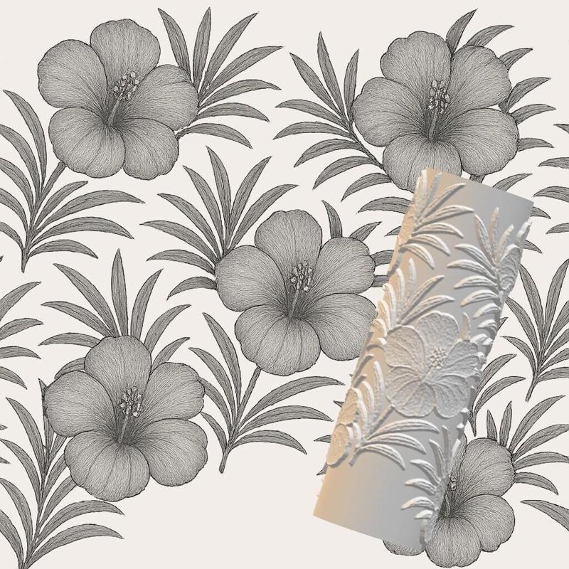 (Horizontally Tileable) Flower Texture Roller for Clay | 3D Printable STL