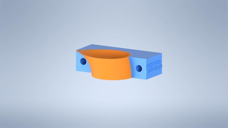 2.25 Inch Tear Drop Cut Guide