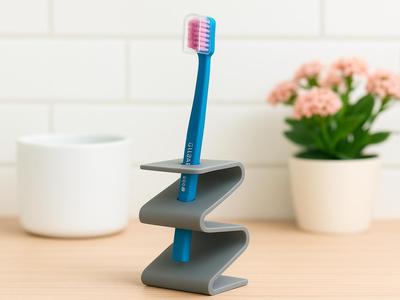 Wavy Toothbrush Stand
