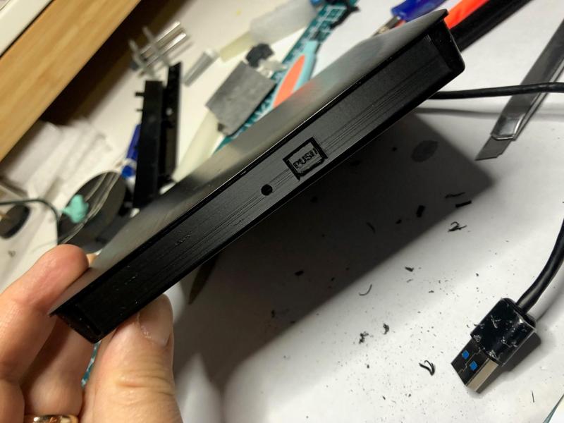 DVD plate HP 15 g 004sl 12.7mm