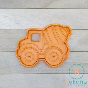 Cutter Detachable Mixer Truck Cookies Cutter