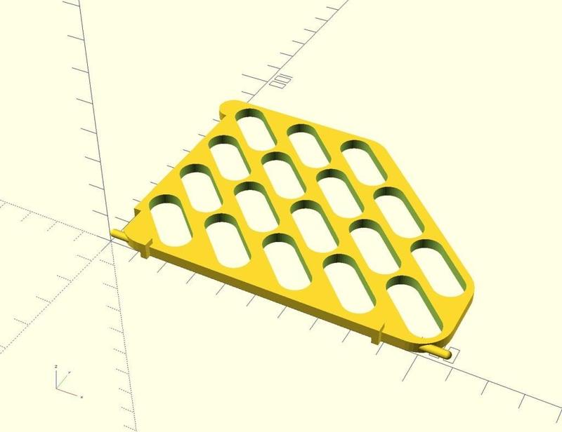 Replacement utensil separator for GE dishwasher silverware basket