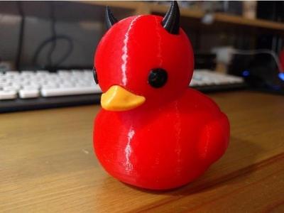 Devil rubber duck