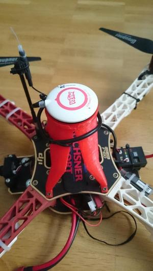 DJI Naza-M GPS Module mount for the Flame Wheel F450