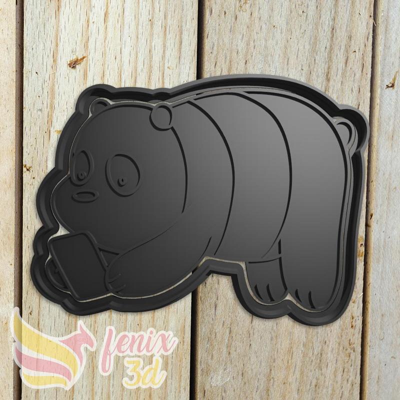 Cookie cutter Panda Bears Outrageous Panda 2