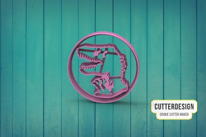 Jurassic World Tyrannosaurus Rex Cookie Cutter