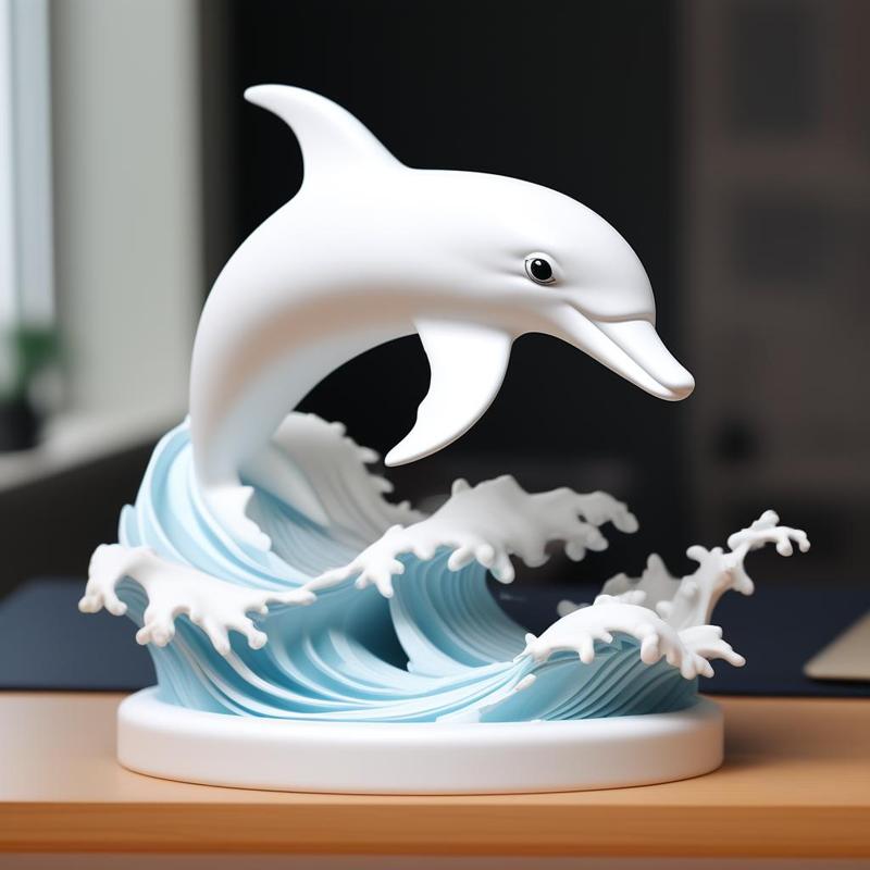Dolphin - Dolphin toy - dolphin decorative - dolphin decoration - dolphin on desk
