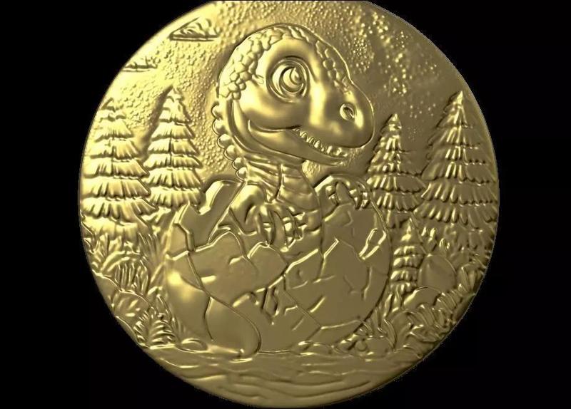 Cute Dinosaur Pendant