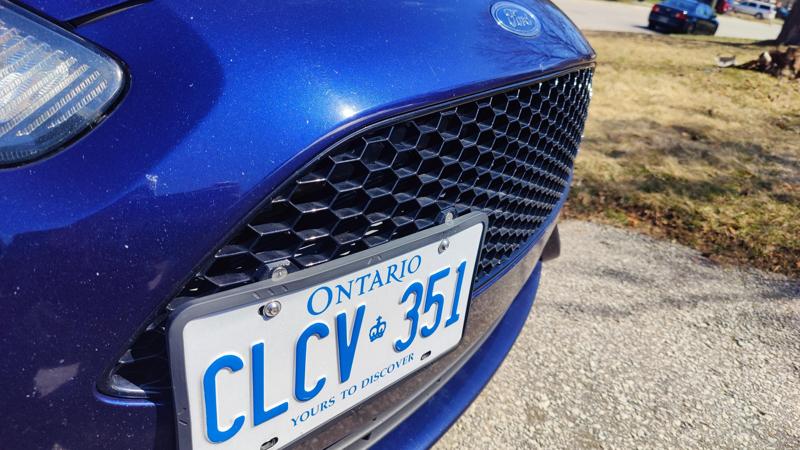 Licence Plate Bracket Ford Fiesta ST MK7/7.5