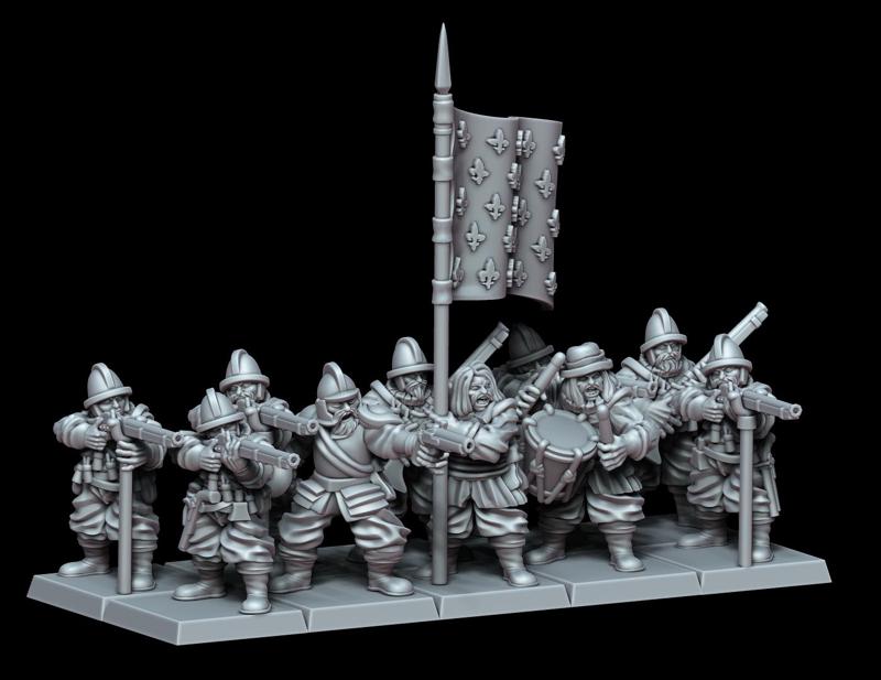 Regiment of arquebusiers