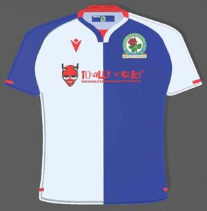 Blackburn Rovers jersey lamp 2023/24