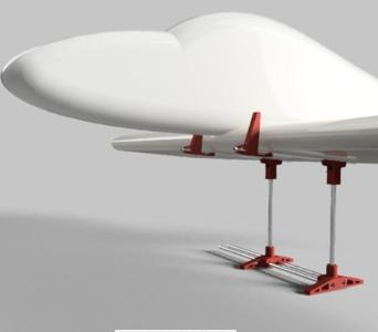 Balance for RC aircraft centre of gravity balancing