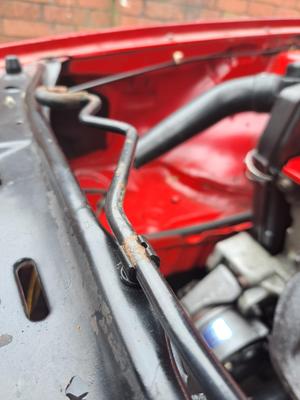 Mk2 Golf Bonnet Pole Clip