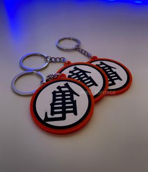 Dragonball Kame Logo Lamp Keychain 3D print model