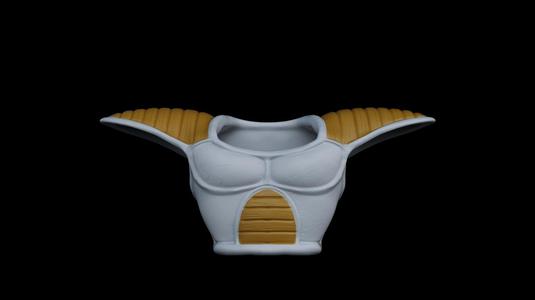 dragonball Z cosplay fan art breastplate