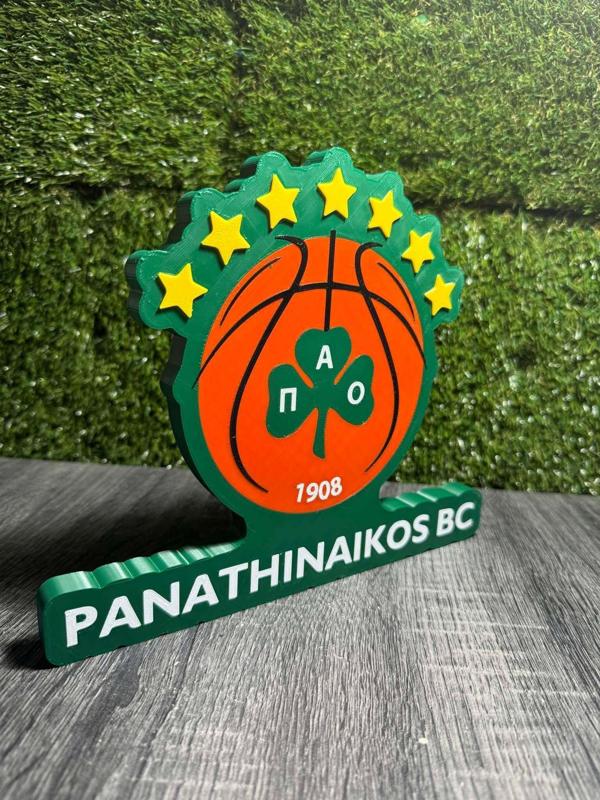 LOGO PANATHINAIKOS BC 7 STARS (3MF)