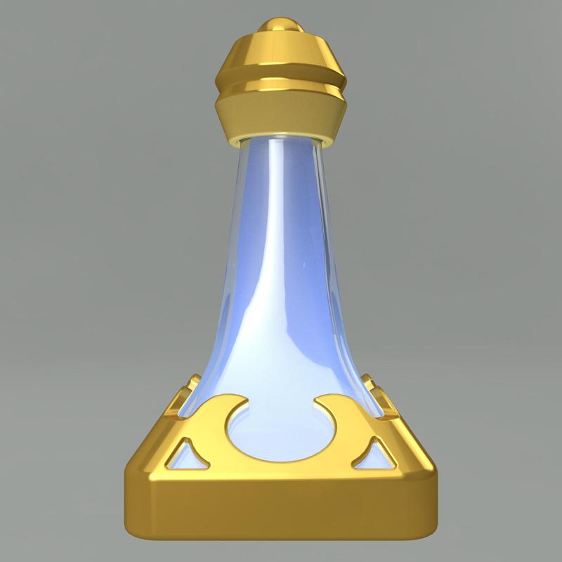 Dota 2 Clarity poison bottle. Video game, props, cosplay